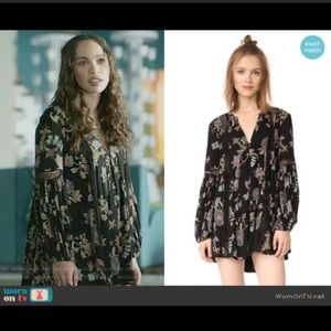 Free People Just The Two Of Us Printed Tunic XS